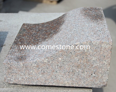 Red Granite Kerbstone